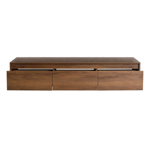Modern Minimalist Bathroom Cabinet With Soft Close Drawers And Floating Mounting Design