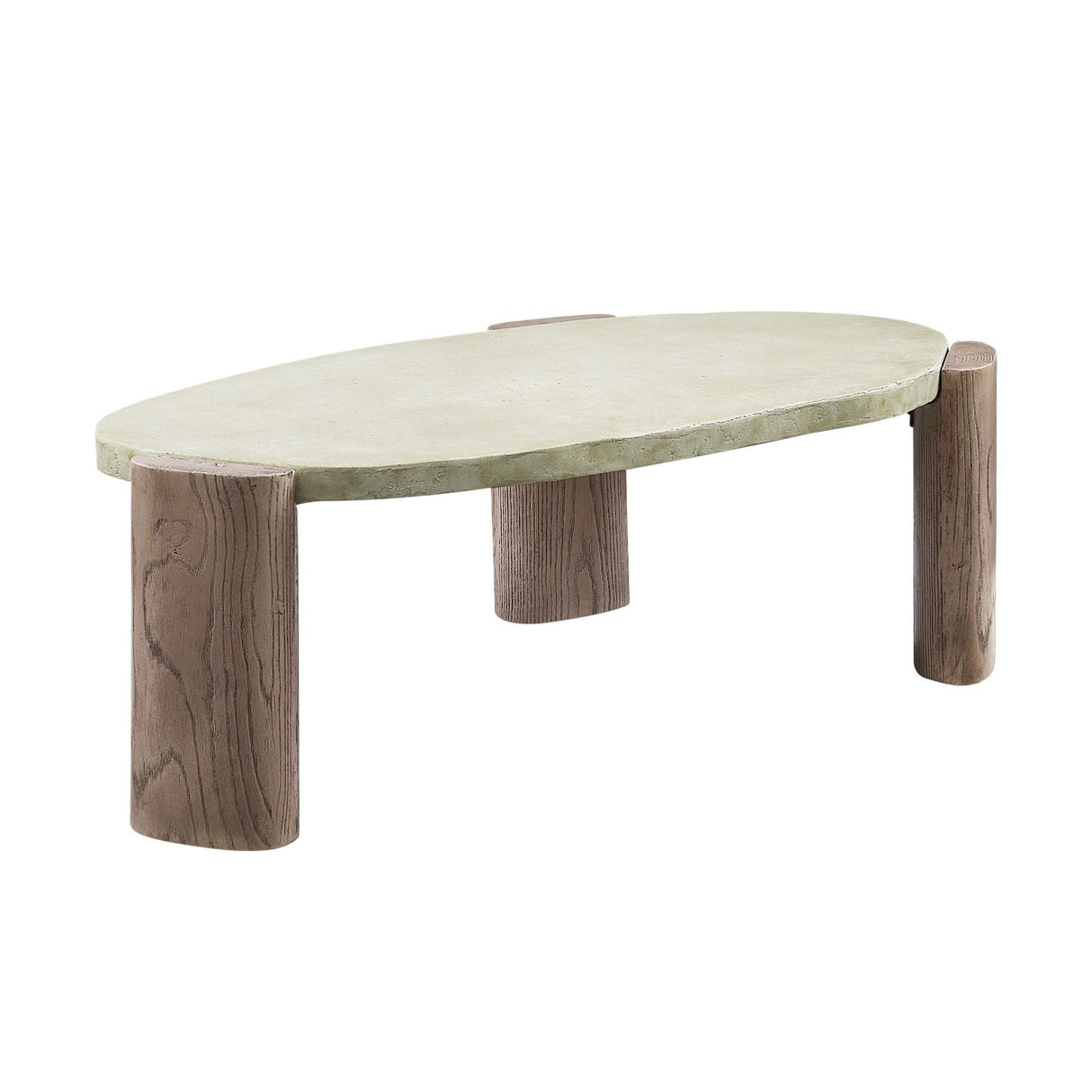 Dayana Coffee Table - Oak / Off White