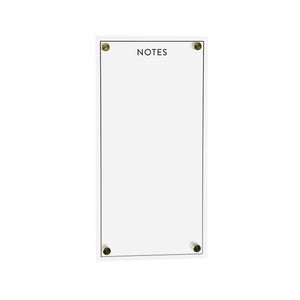 Acrylic Dry Erase Notes Board 13"H
