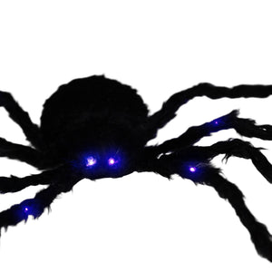 Light-Up Oversized Spider Halloween Yard Decor