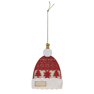Cozy Cap Surprise Ornament