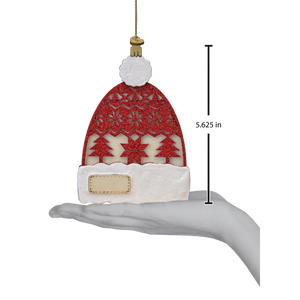 Cozy Cap Surprise Ornament
