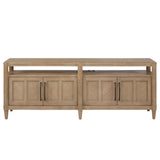 4-Door Sideboard with Open Storage