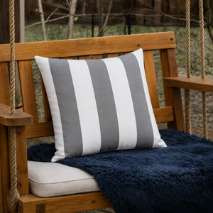 2 Pack Outdoor/Indoor Throw Pillows with Inserts