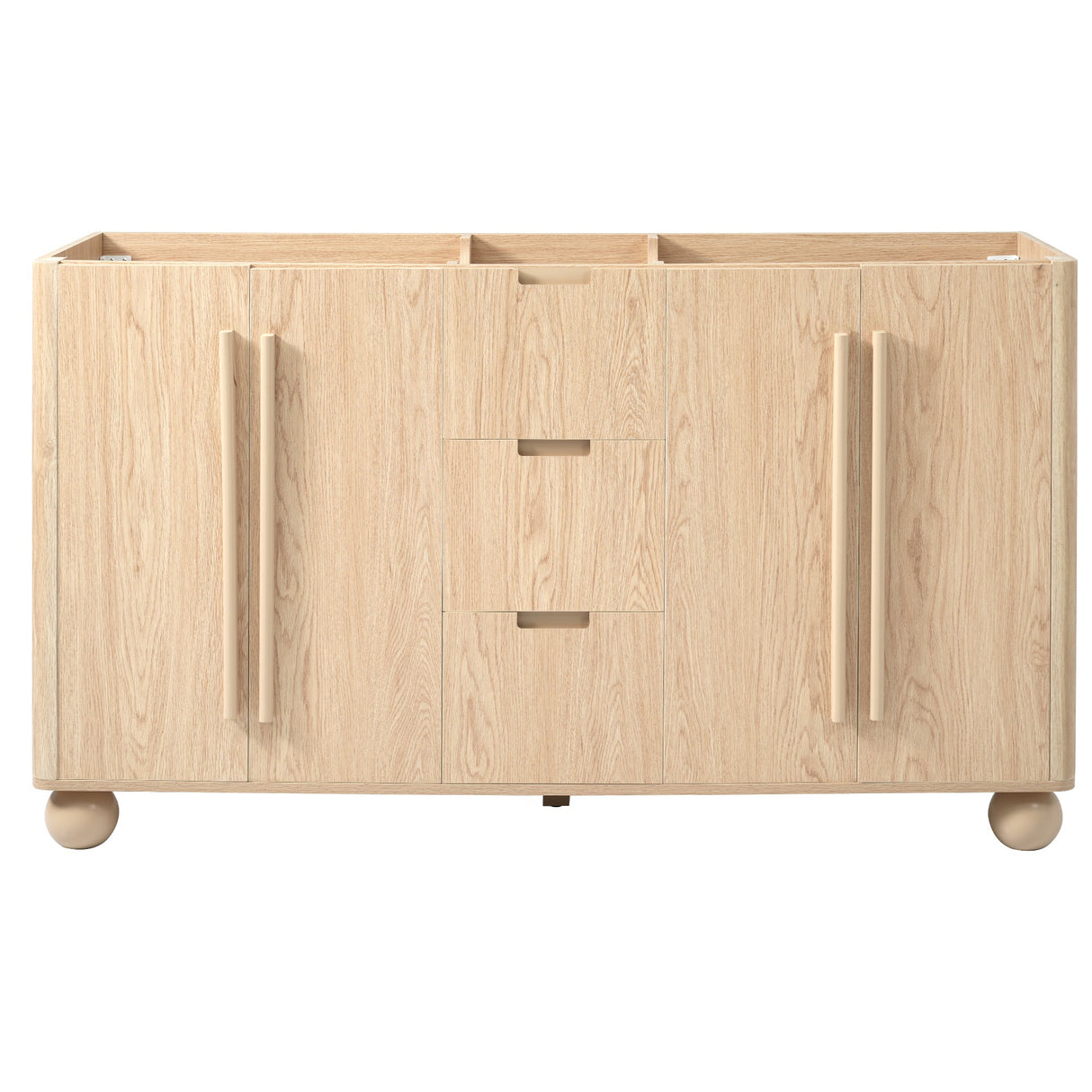 58.3" Bathroom Vanity Cabinet Only with Soft-Close Drawers