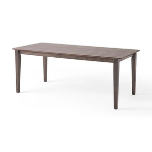 Farmhouse Charm Dining Table With Square Leg