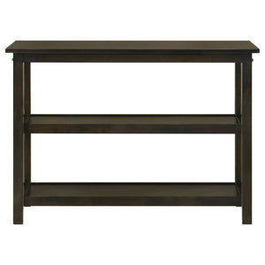 Rachelle 2-shelf Wood Entryway Console Table Deep Merlot