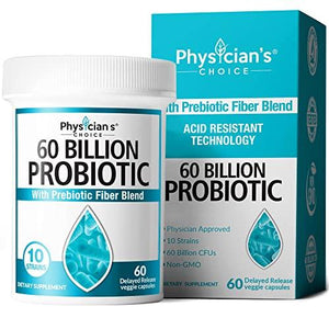 Physician's Choice Probiotics 60 Billion CFU - 10 Strains