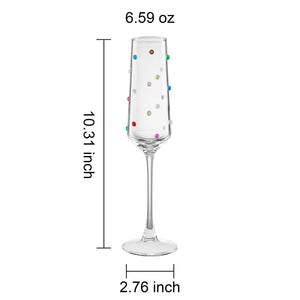 Khen Confetti Flute - Set of 2
