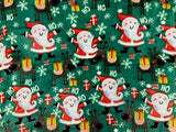 Ho ho ho merry christmas collection microplush holiday throw blanket (60" x 50") - santa