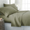 4-Piece 100% Cotton Sheet Set – 300 Thread Count Soft, Breathable, Naturally Cool Sheets with 18" Deep Pockets