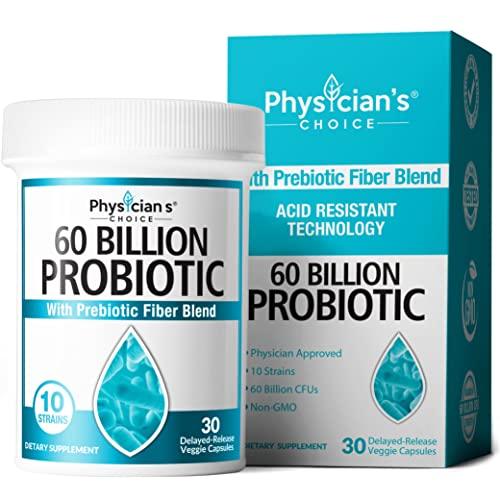 Physician's Choice Probiotics 60 Billion CFU - 10