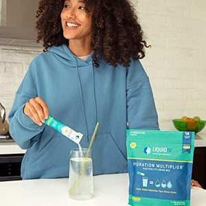 Liquid I.V. Hydration Multiplier Lemon Lime Electrolyte Drink Mix 16 Pack