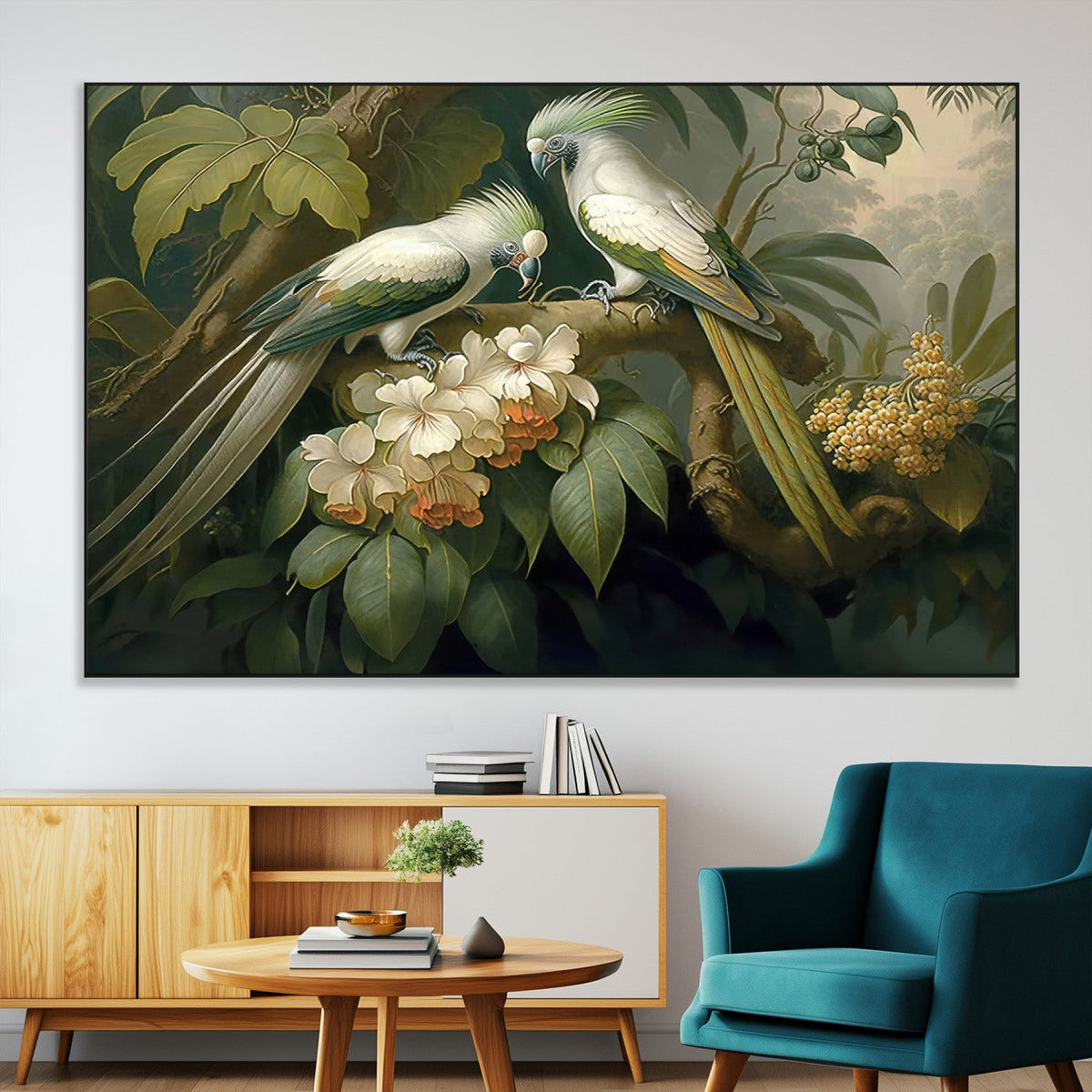 Tropical Paradise Print Wall Art Stunning Artwork of a