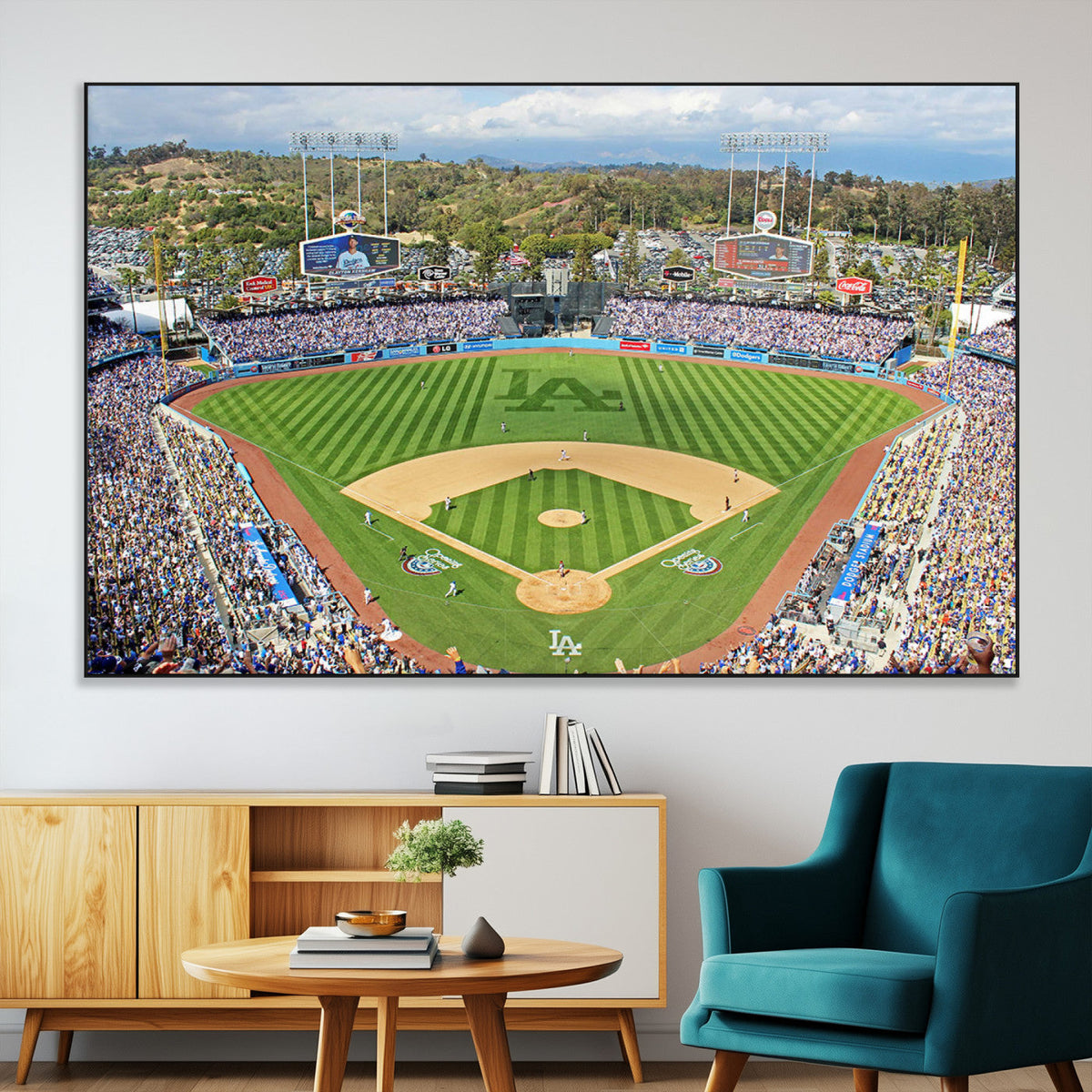 Citi Field Wall Art Print | 3-Panel New York Mets Baseball