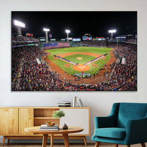 Fenway Park Wall Art Canvas Print | Large Baseball Stadium