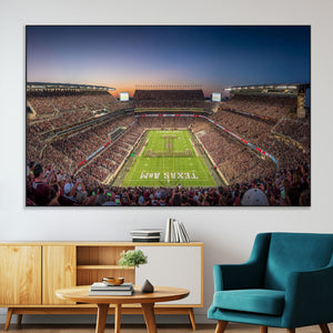 Kyle Field Wall Art Print | Large Texas A&M Aggies Football