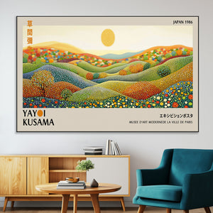 Yayoi Kusama Wall Art Print – Yayoi Kusama Wabi Sabi