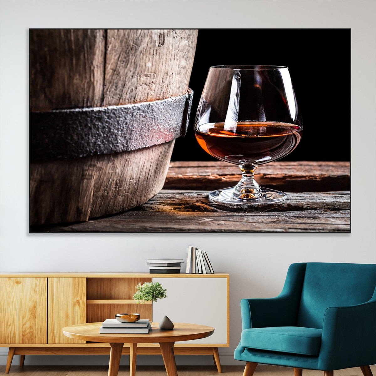 Scots Whiskey Wall Art Canvas Print