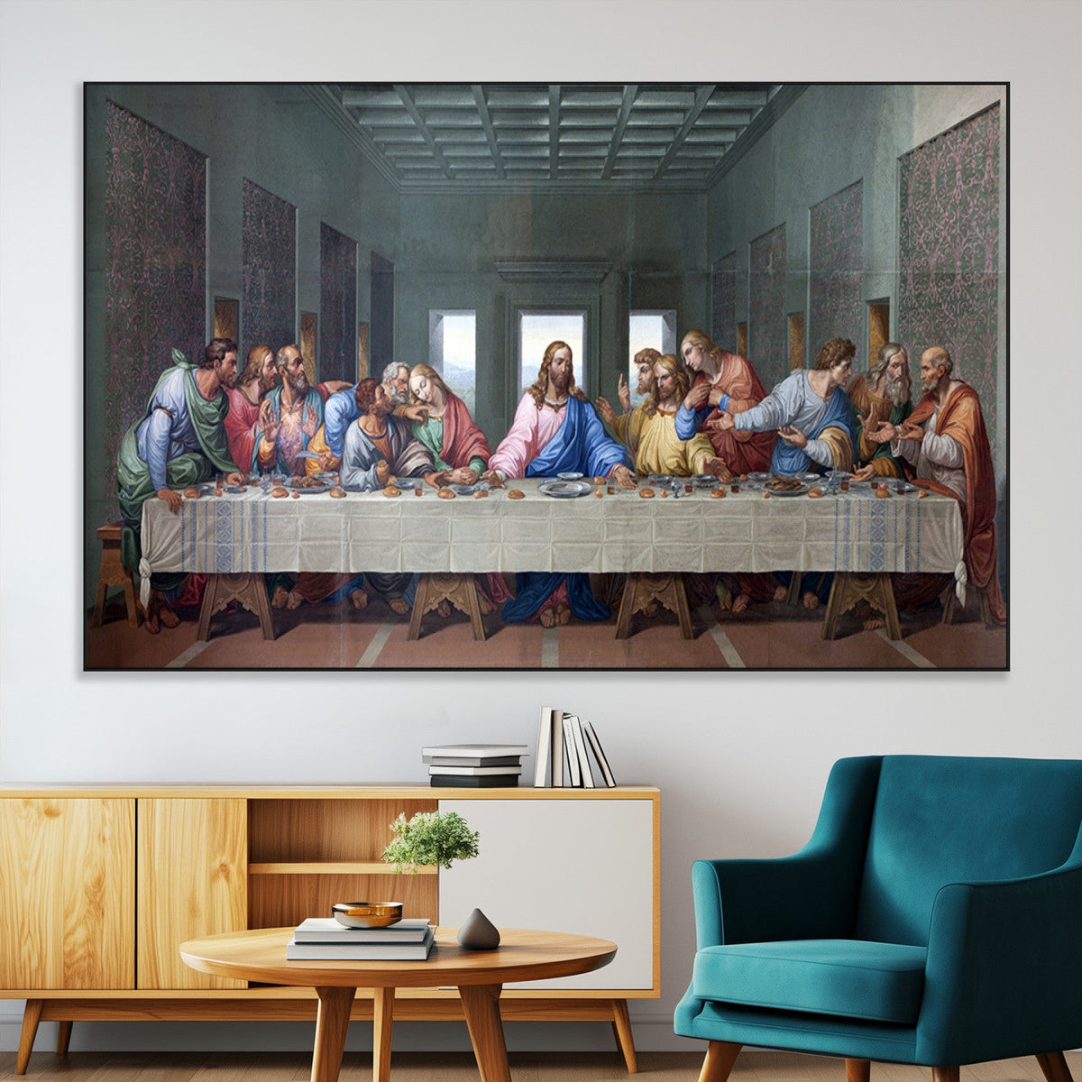 The Last Supper Multi Panel Canvas Wall Art