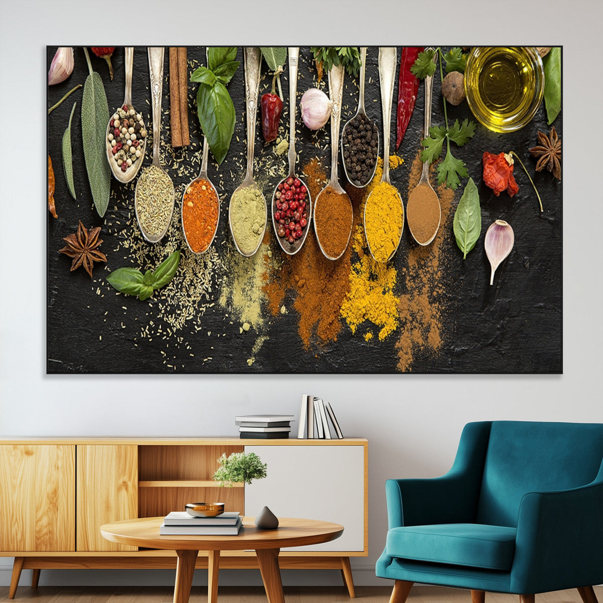 Spices Wall Art Canvas Print