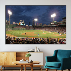 Boston Red Sox Baseball Team Print Canvas - Massachusetts