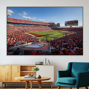 Florida Tampa Raymond James Stadium Wall Art Canvas Print -