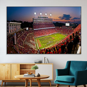 NC State Wolfpack Football Team Print - Raleigh