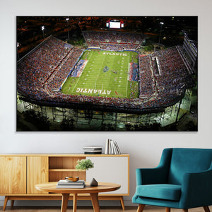 Florida Atlantic University Owls Football Team Print - Boca