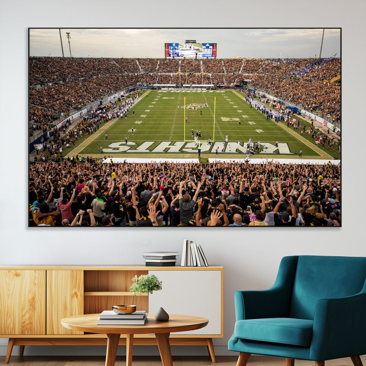 UCF Knights Football Team Print - Orlando FBC Mortgage
