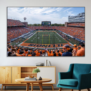 University of Illinois Fighting Illini Football Team Print