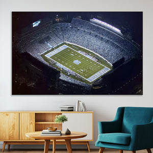 University of North Carolina Tar Heels Football Team Print -
