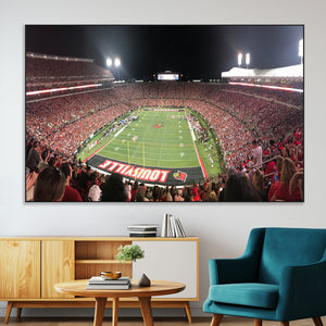 University of Louisville Cardinals Football Team Print -
