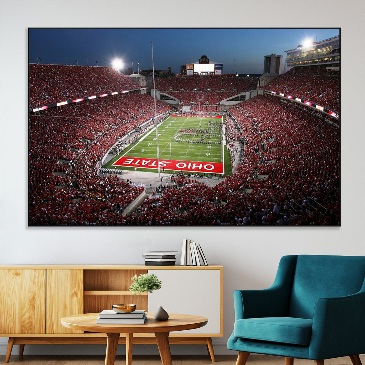 Ohio State University Buckeyes Football Team Print -