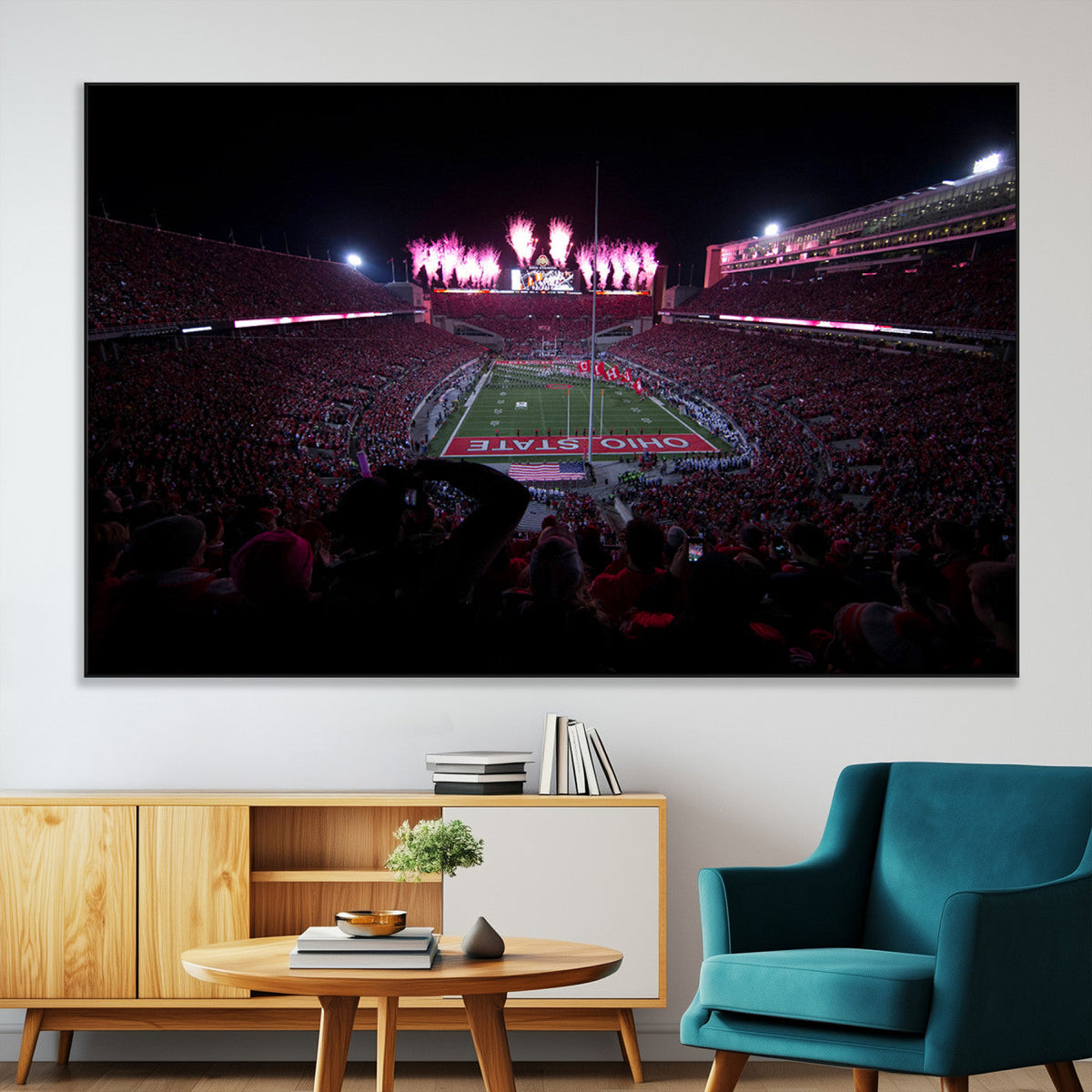 Ohio State University Buckeyes Football Team Print -