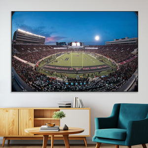 Texas Tech Red Raiders Canvas, Framed Football Team Print -