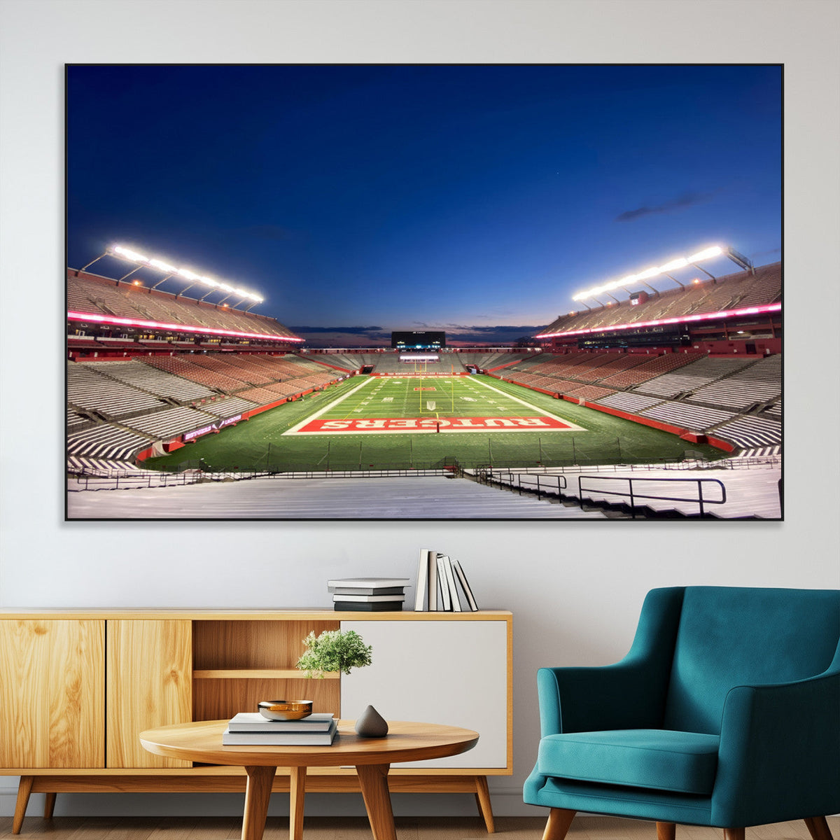 Rutgers Scarlet Knights Football Team Print - Piscataway SHI