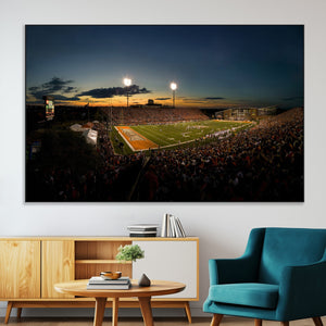 Ball State Cardinals Football Team Print - Muncie Scheumann