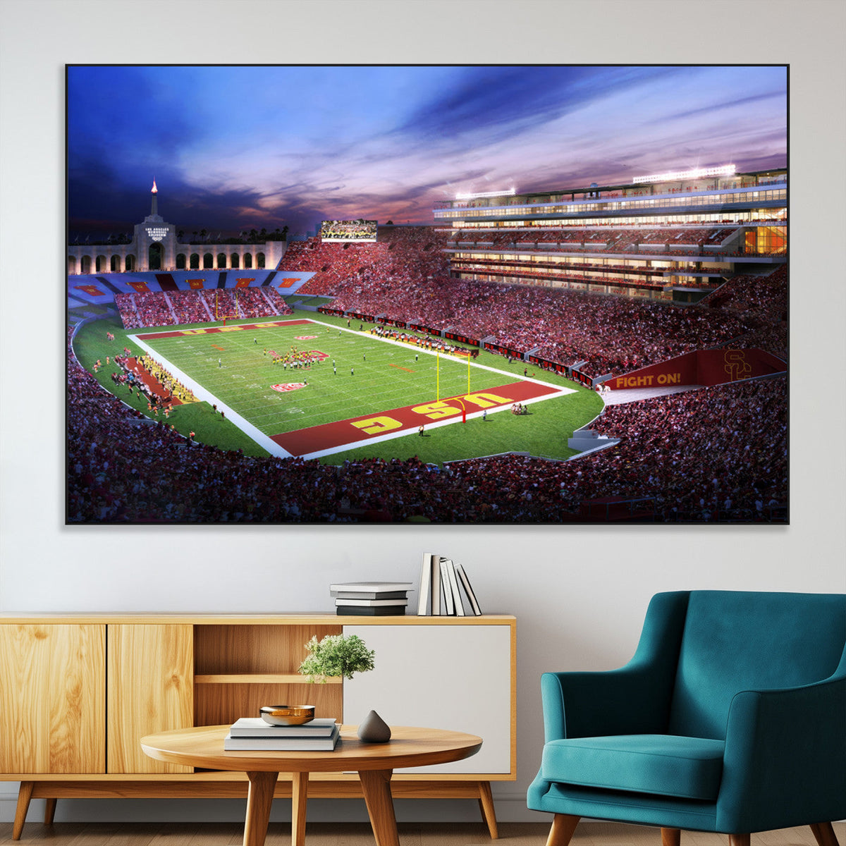 The University of Southern California USC Trojans Football