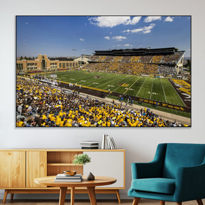 University of Wyoming Cowboys Football Team Print - Laramie