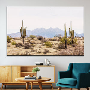 Arizona Desert Wall Art Print | Arizona Desert Canvas Print