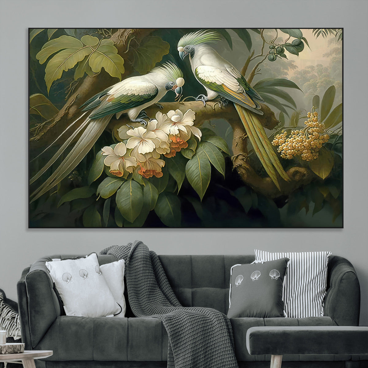 Tropical Paradise Print Wall Art Stunning Artwork of a