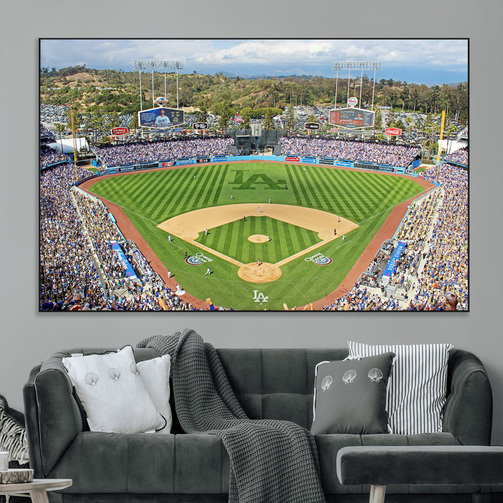 Citi Field Wall Art Print | 3-Panel New York Mets Baseball