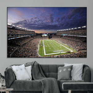 New England Patriots Football Team Print - Foxborough