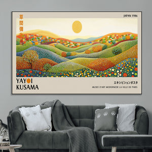 Yayoi Kusama Wall Art Print – Yayoi Kusama Wabi Sabi