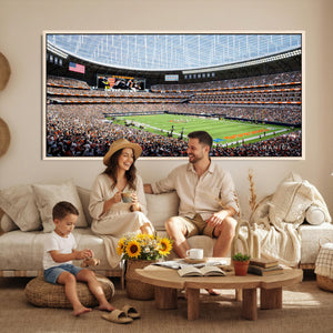 Chicago Bears Soldiers Field Wall Art Canvas Print – Framed