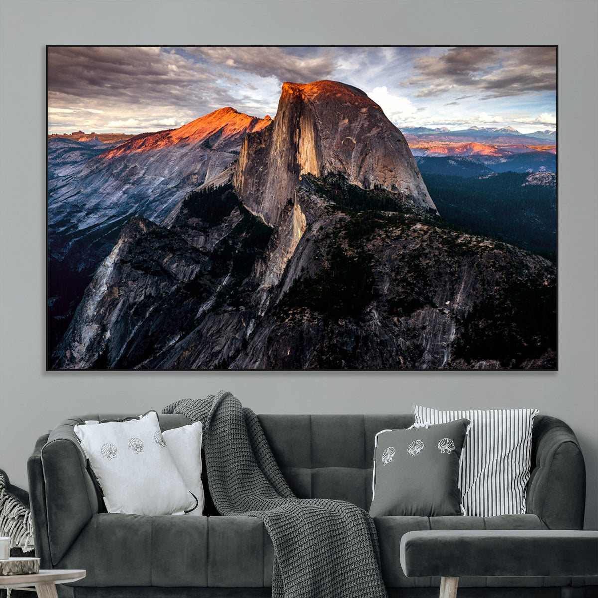 Half Dome Yosemite Wall Art – Majestic Mountain Landscape