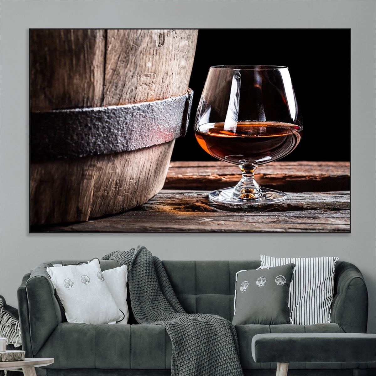 Scots Whiskey Wall Art Canvas Print