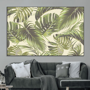 Palm Leaves Canvas Print