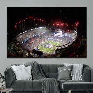 New England Patriots Team Print Wall Art- Foxborough
